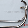 BSA A10 1953-1955 Plunger Frame Exhaust pipes